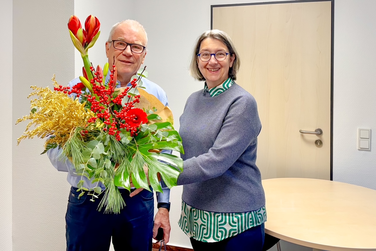 Verabschiedung von Dr. Dreßen nach 24 Jahren im St. Franziskus Krankenhaus