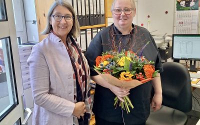 Wir gratulieren! 30-jähriges Dienstjubiläum unserer Küchenchefin Anita Baumann